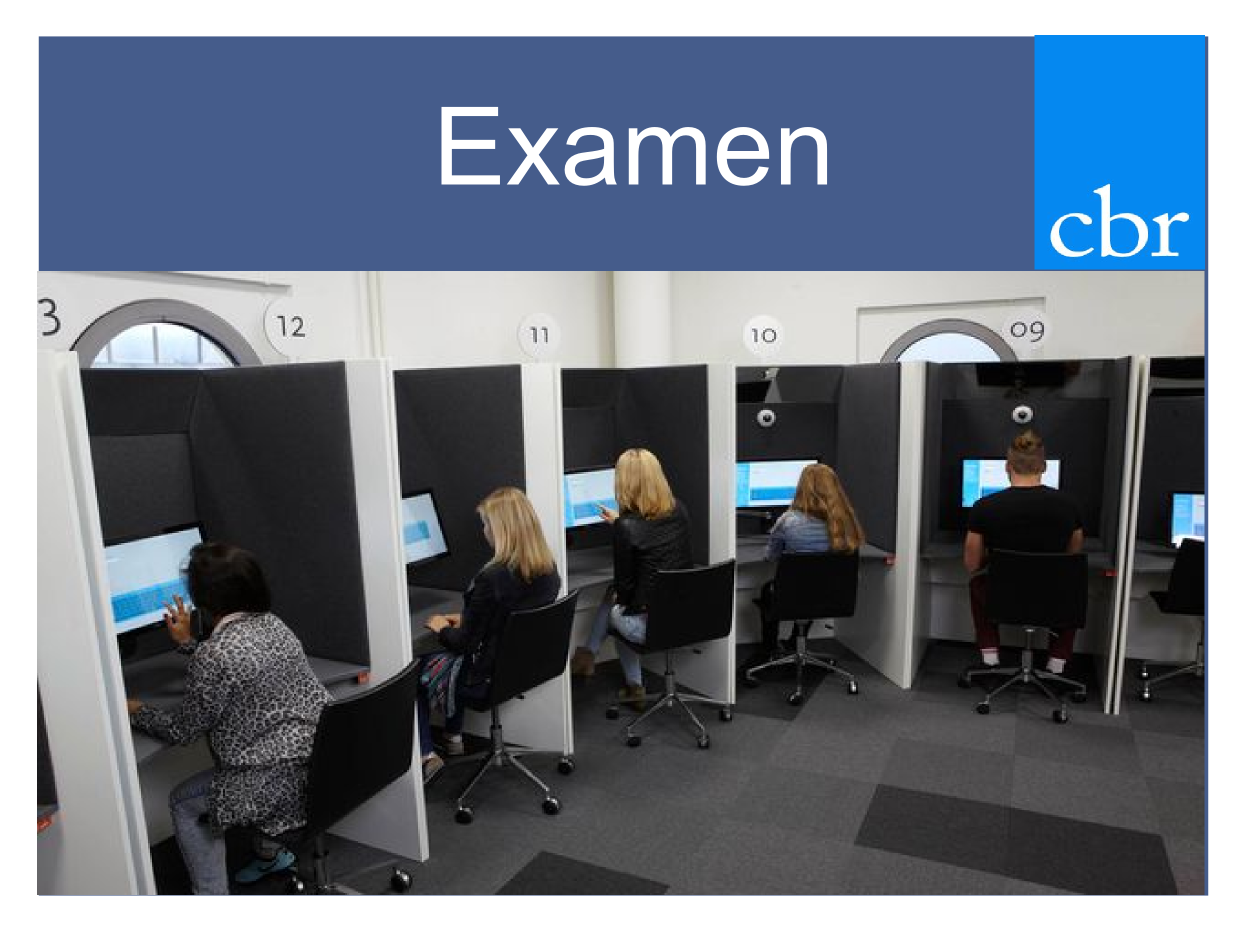 Examen bij het CBR